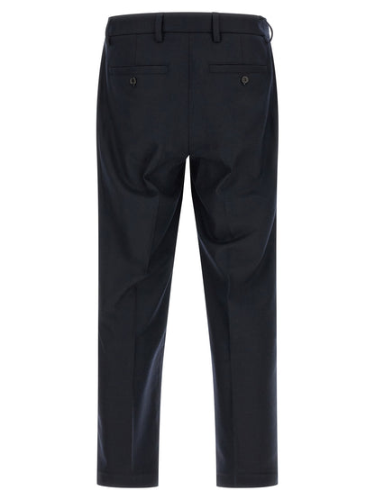 Department 5 Blue Wool Casual Pants