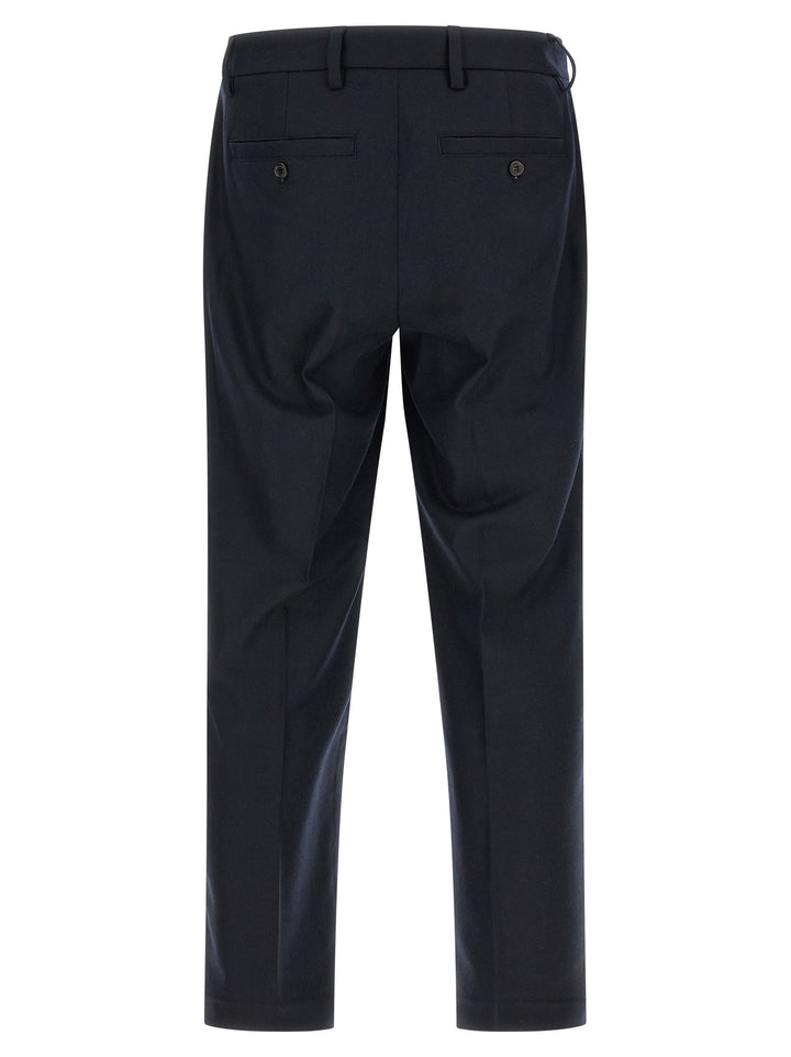 Department 5 Blue Wool Casual Pants
