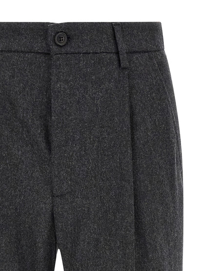 Department 5 Gray Wool Casual Pants