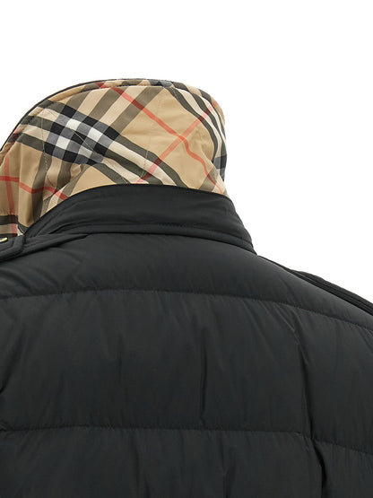Burberry Black Polyamide Coat