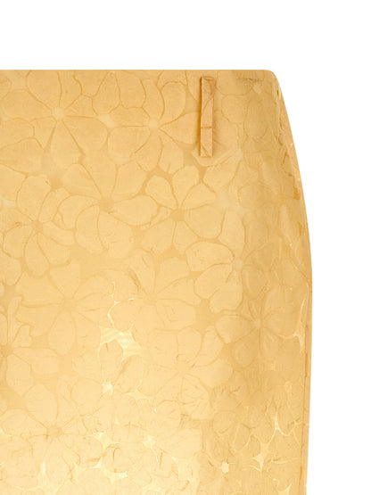 Marni Multicolor Polyester Midi Skirt
