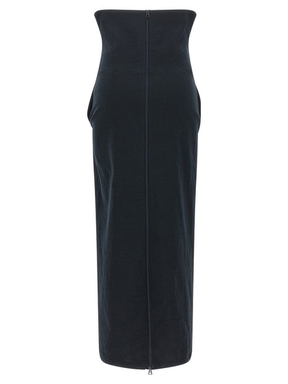 Issey Miyake Black Paper Mini Skirt