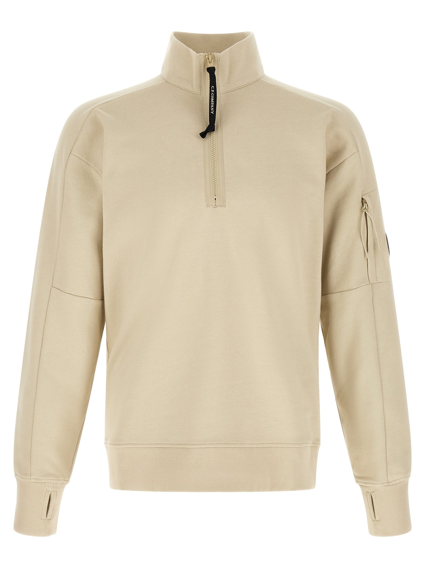 C.P. Company Beige Cotton Sweatshirt