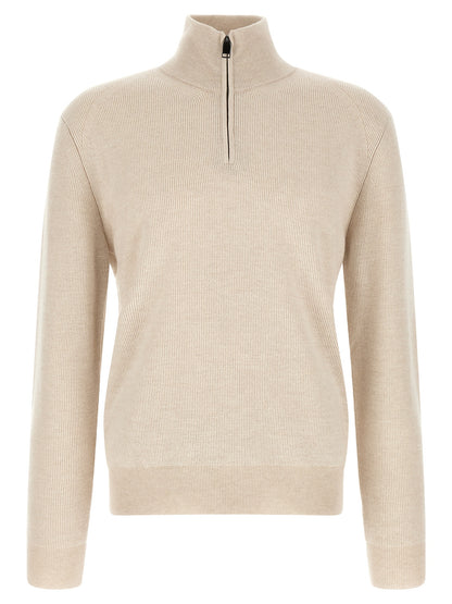 Brioni Beige Cashmere Sweatshirt