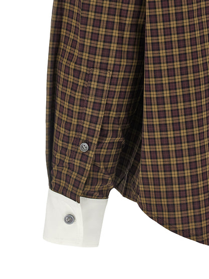 Marni Brown Cotton Blouse