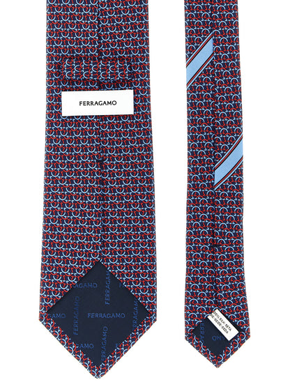 Ferragamo Multicolor Silk Scarf