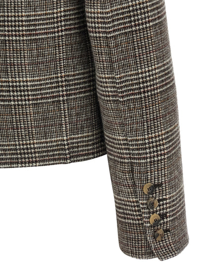 Ermanno Scervino Multicolor Virgin Wool Blazer