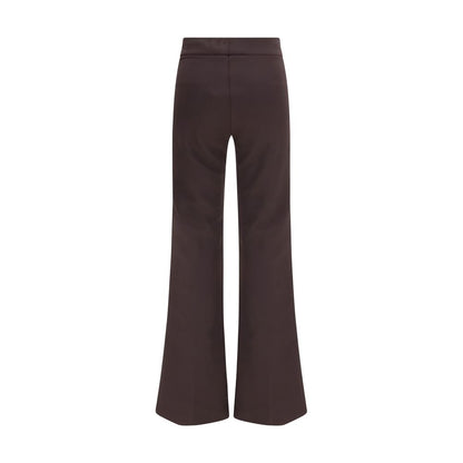 Avenue Montaigne Brown Polyamide Casual Pants