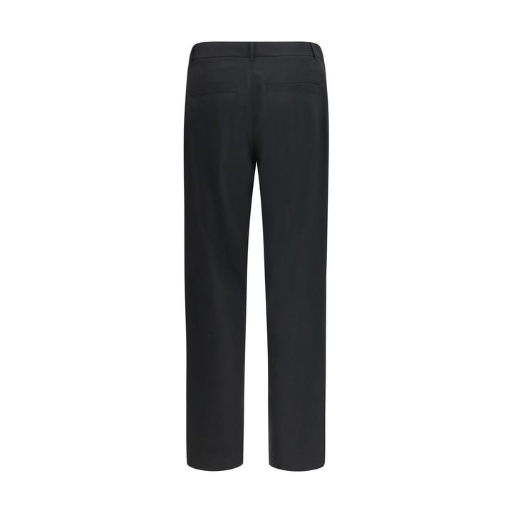 LAMINAR Black Polyester Pants