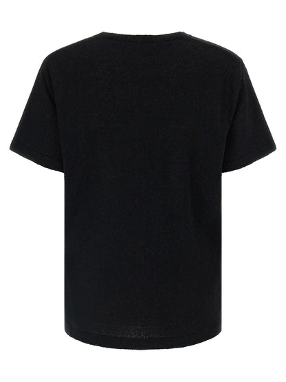 CO Black Silk Blouse