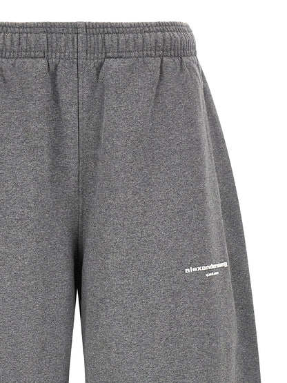 Alexander Wang Gray Cotton Joggers (Workout Pants)