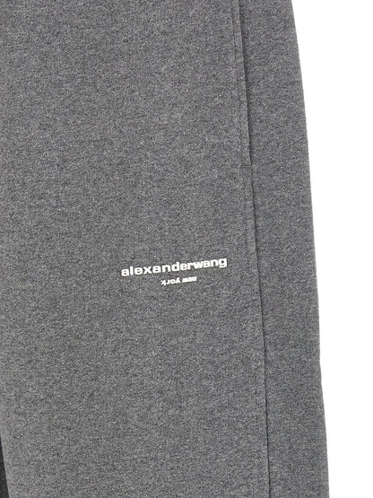 Alexander Wang Gray Cotton Joggers (Workout Pants)