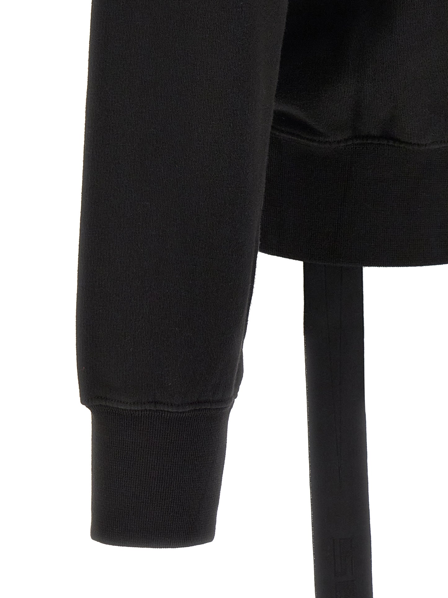 DRKSHDW Black Cotton Sweatshirt