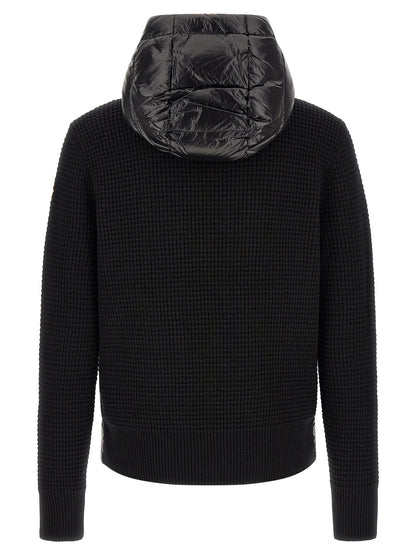 Moncler Black Polyamide Cardigan