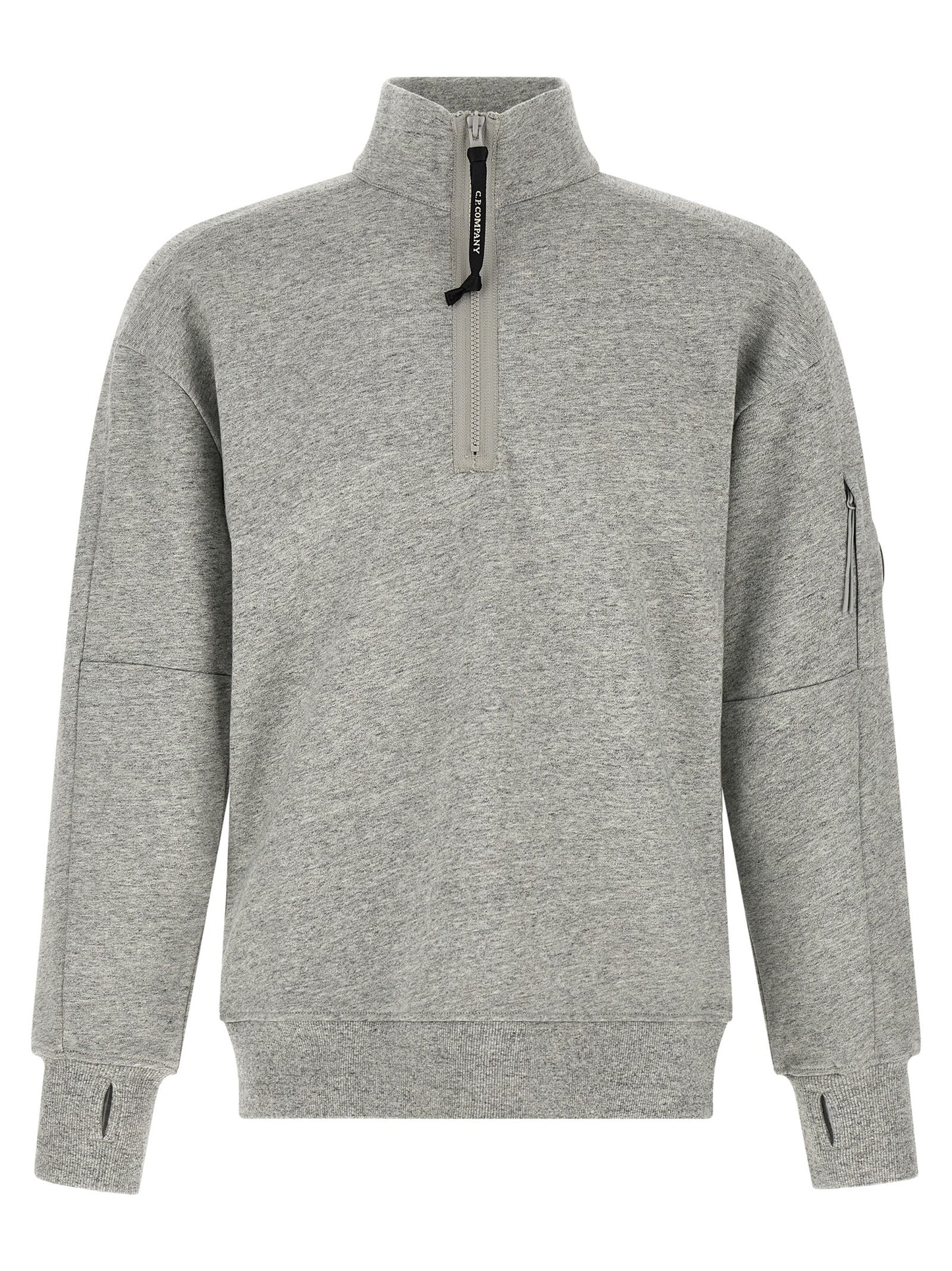 C.P. Company Gray Cotton Sweatshirt
