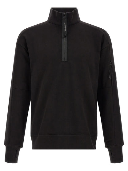 C.P. Company Black Cotton Sweatshirt