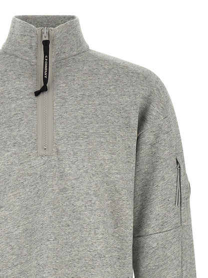 C.P. Company Gray Cotton Sweatshirt