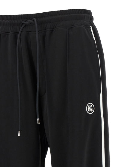 Amiri Black Polyester Joggers (Workout Pants)