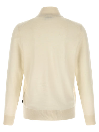 Hugo Boss Beige Virgin Wool Cardigan
