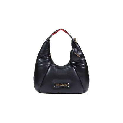 Love Moschino Bicolor Polyethylene Handbag