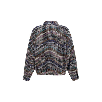 Missoni Multicolor Fabric Full-Length Jacket