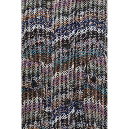Missoni Multicolor Fabric Full-Length Jacket