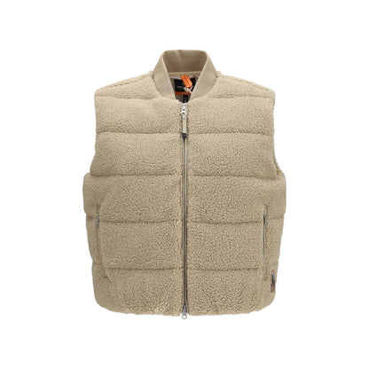 Parajumpers Beige Polyester Sleeveless Jacket