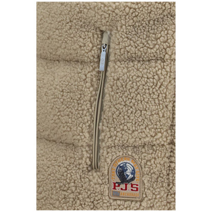 Parajumpers Beige Polyester Sleeveless Jacket