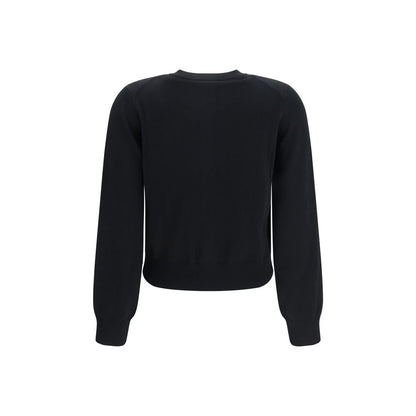 Maison Kitsuné Black Cotton Cardigan