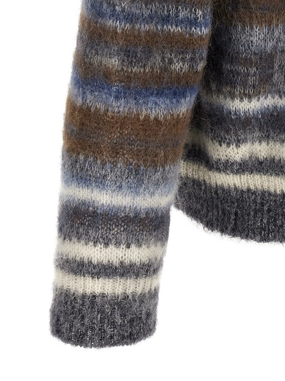 Isabel Marant Blue Virgin Wool Cardigan