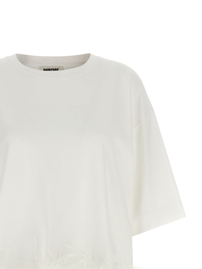 Darkpark White Cotton T-Shirt