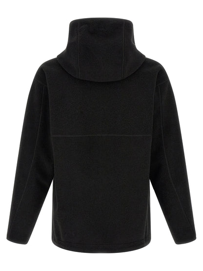 LAMINAR Black Polyester Shell Jacket