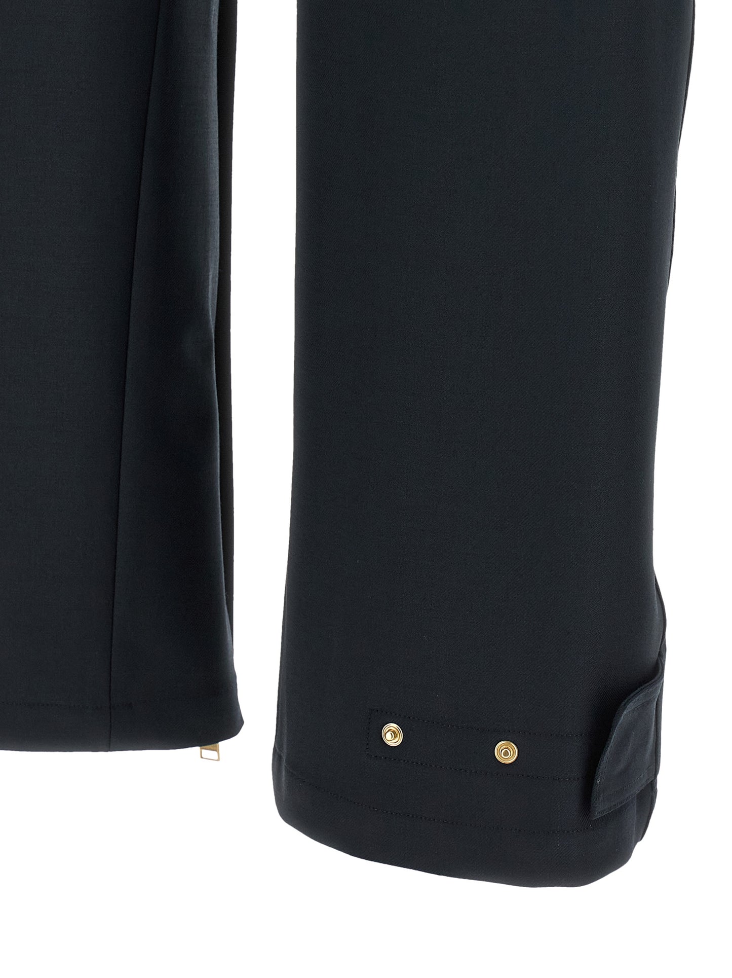 Darkpark Blue Polyester Cargo Pants