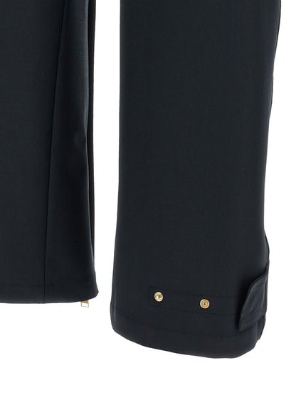 Darkpark Blue Polyester Cargo Pants