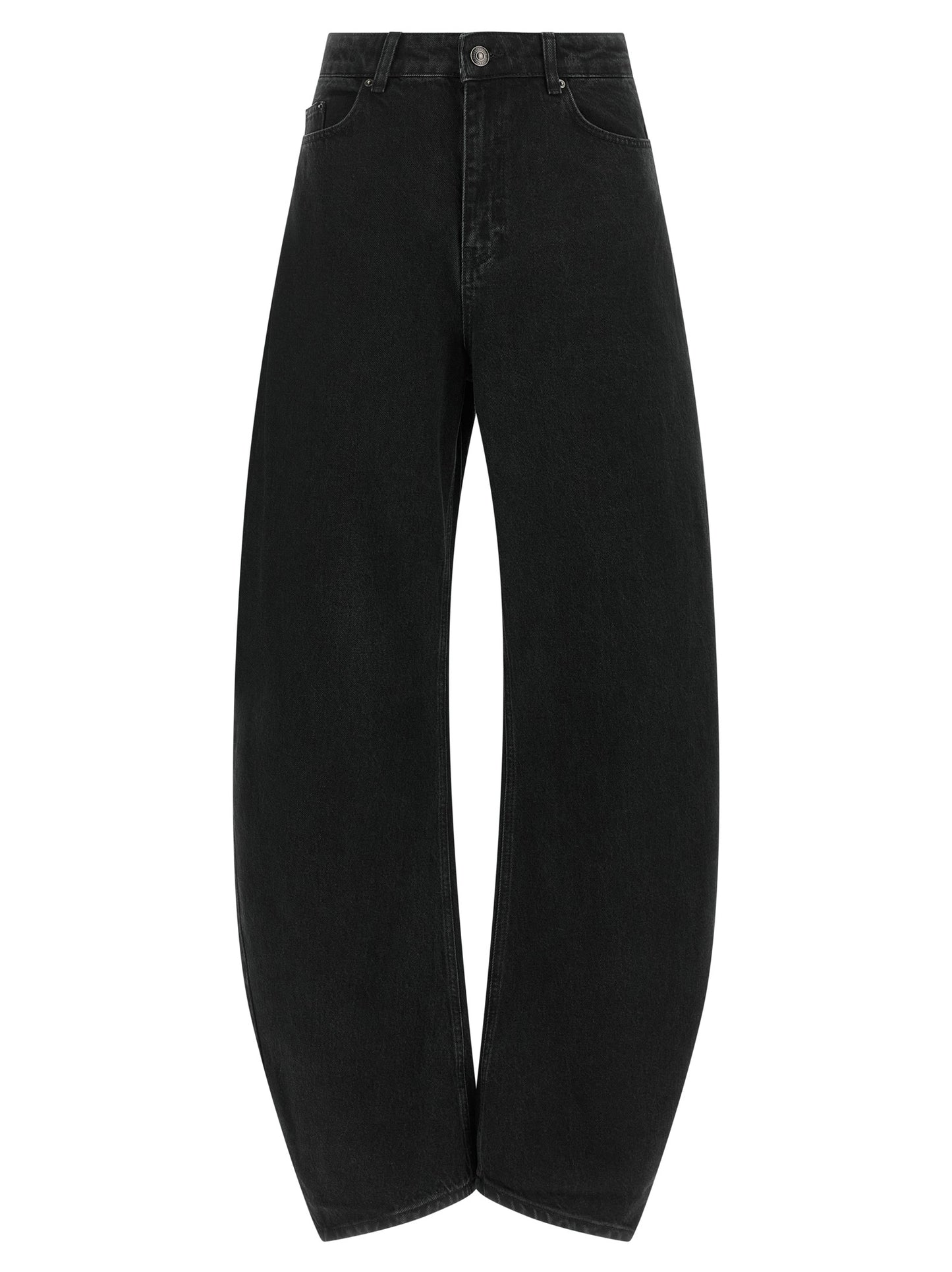 ROTATE BIRGER CHRISTENSEN Black Organic Cotton Jeans Denim