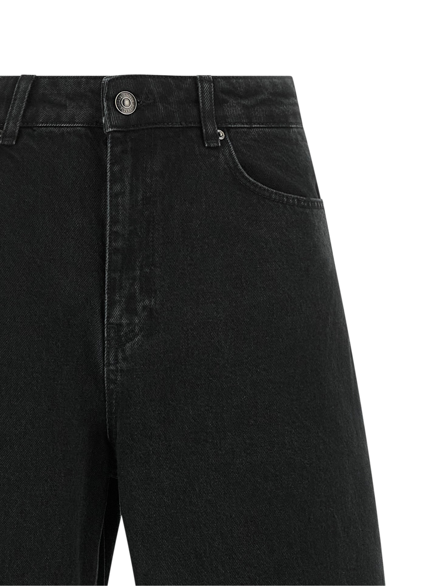 ROTATE BIRGER CHRISTENSEN Black Organic Cotton Jeans Denim