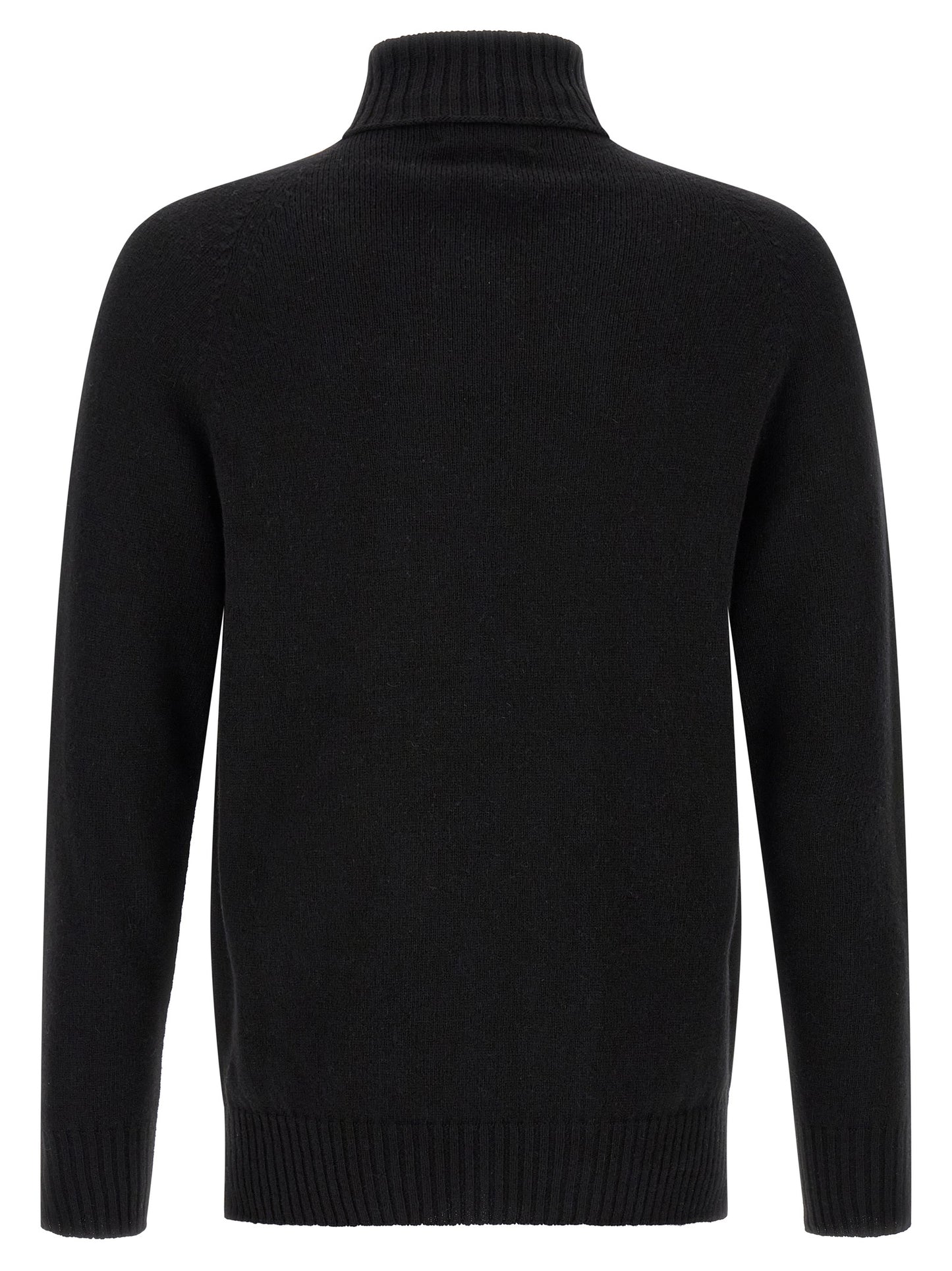 MA'RY'YA Black Cashmere Cardigan