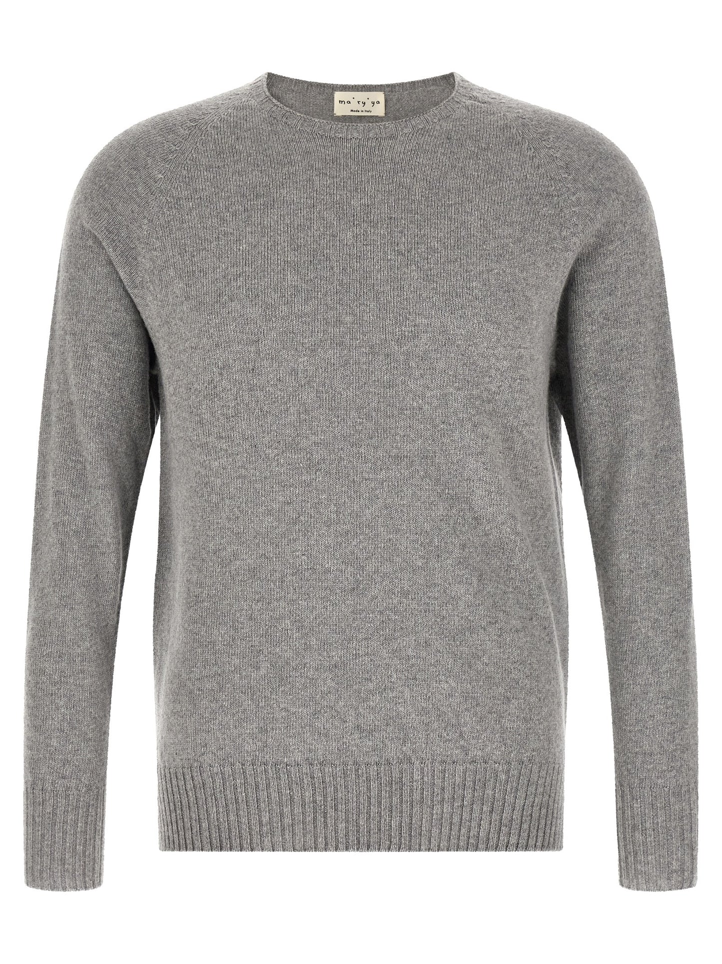 MA'RY'YA Gray Cashmere Cardigan