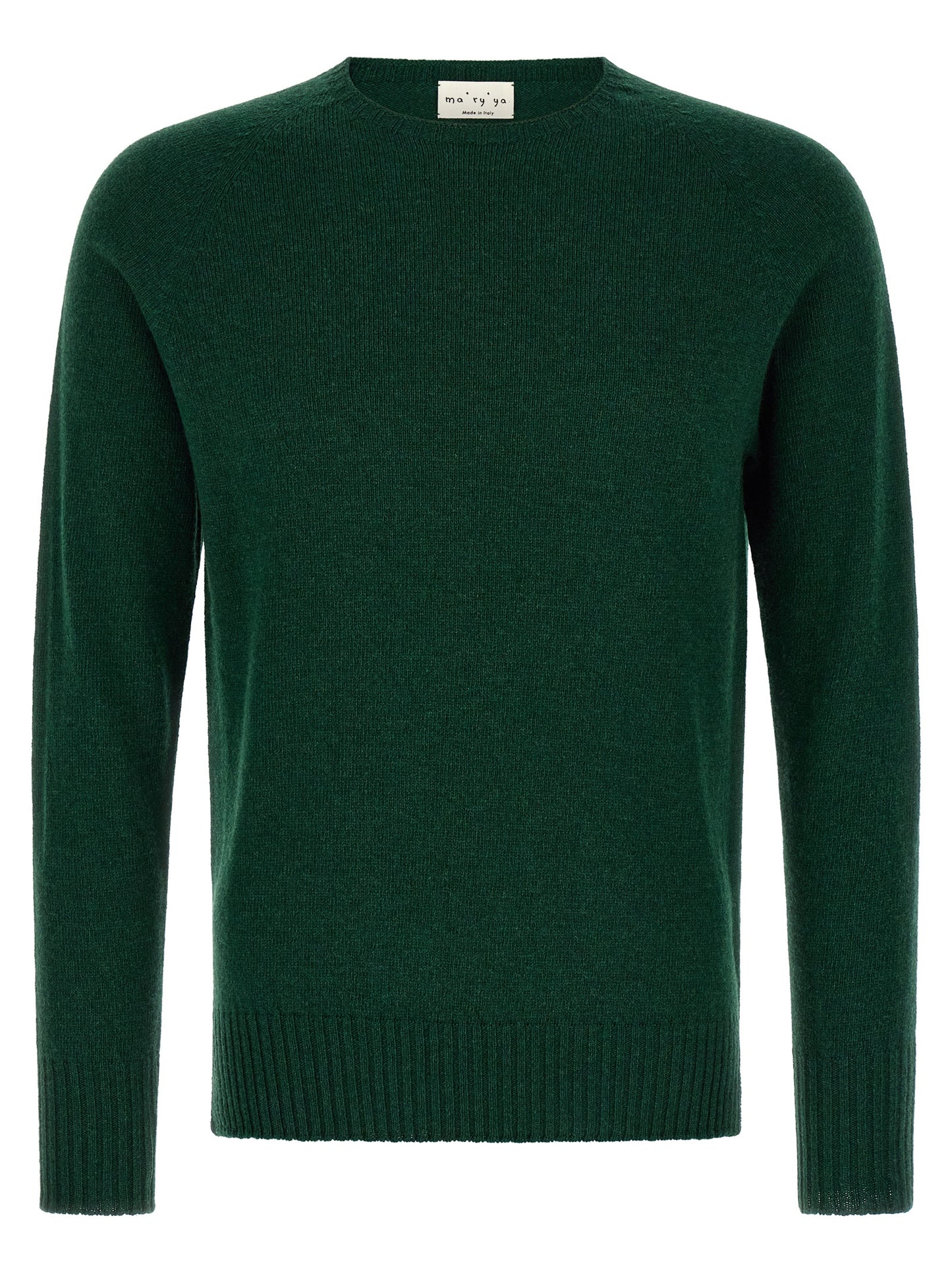 MA'RY'YA Bicolor Cashmere Cardigan
