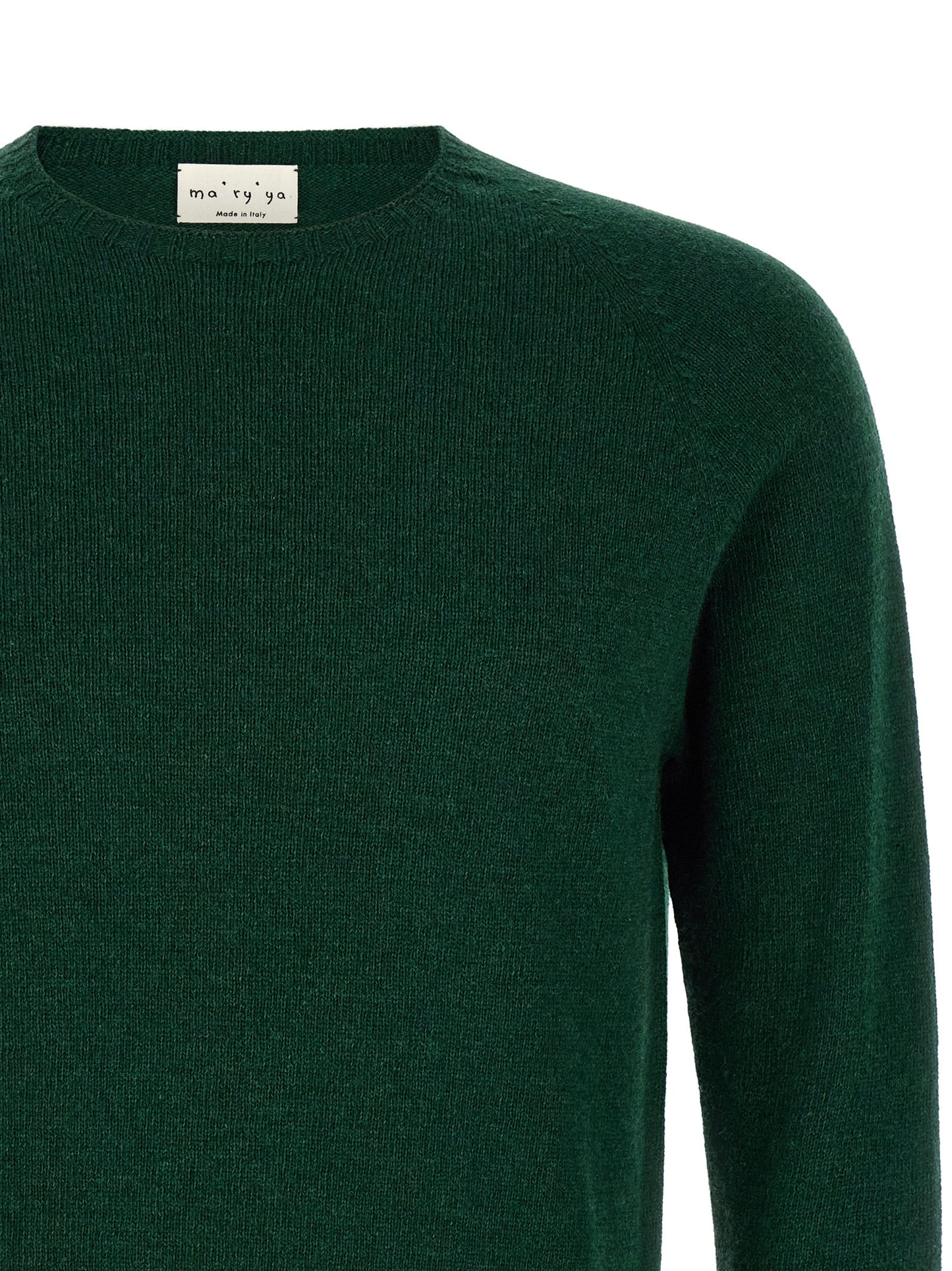 MA'RY'YA Bicolor Cashmere Cardigan