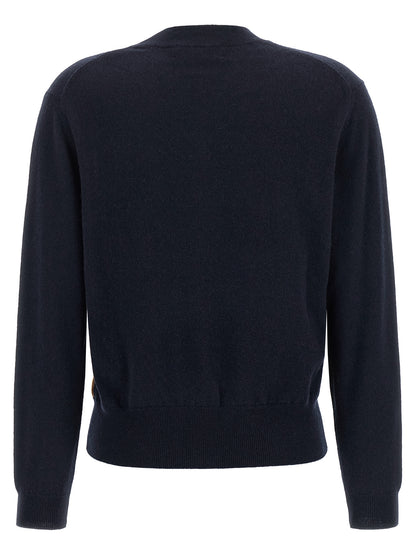 Ballantyne Blue Cashmere Cardigan
