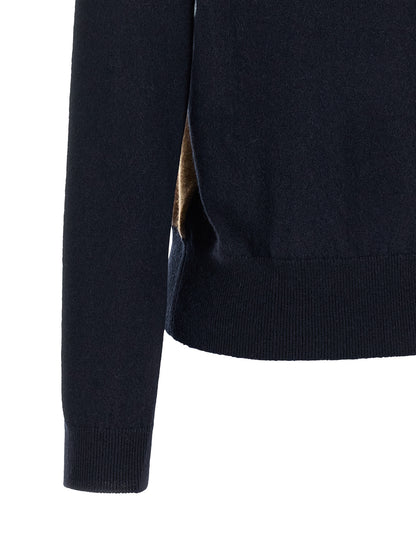 Ballantyne Blue Cashmere Cardigan