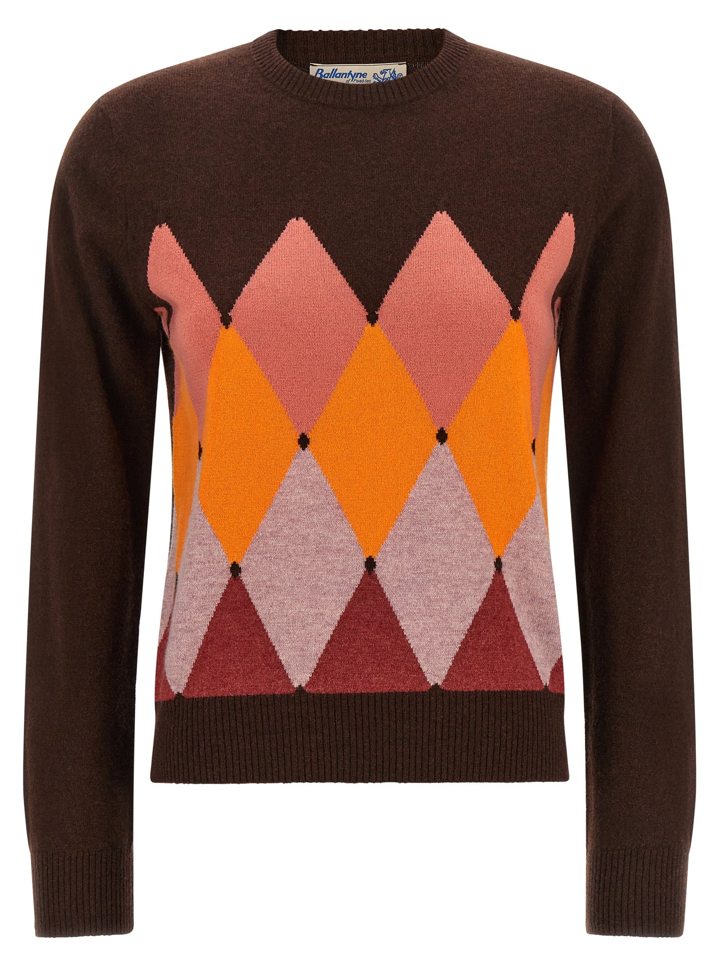 Ballantyne Brown Cashmere Cardigan