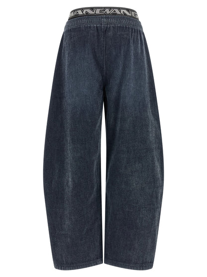 Alexander Wang Black Cotton Casual Pants