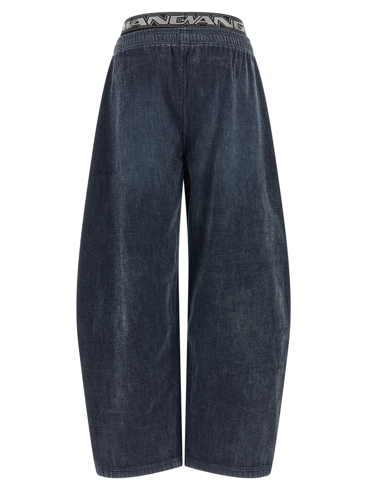 Alexander Wang Black Cotton Casual Pants