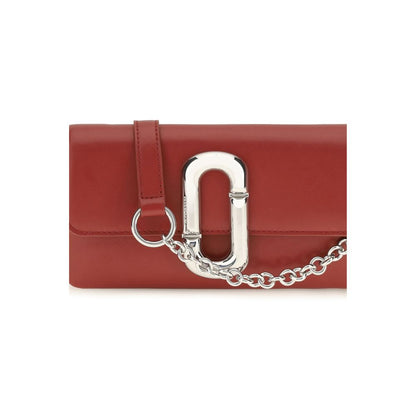 Marc Jacobs Red Calf Leather Bos Taurus Shoulder Bag
