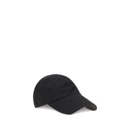 Gucci Black Cotton Cap (Baseball Hat)