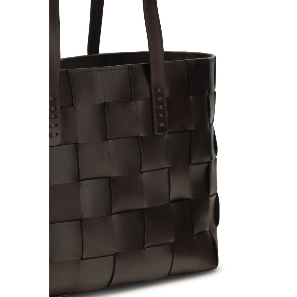 Dragon Diffusion Brown Calf Leather Bos Taurus Handbag