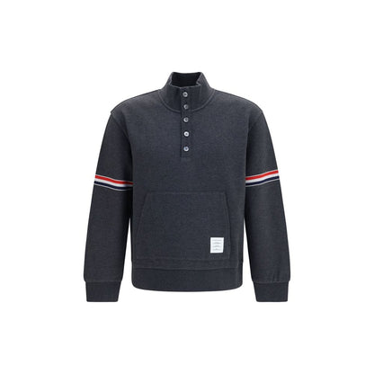 Thom Browne Gray Cotton Sweatshirt