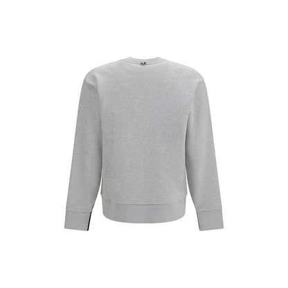 Thom Browne Gray Cotton Sweatshirt